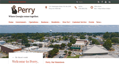 Desktop Screenshot of perry-ga.gov